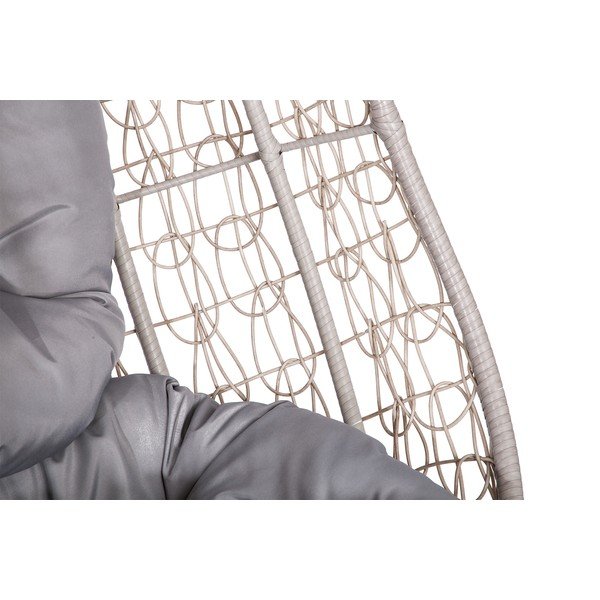 Wiszący fotel ze sztucznego rattanu Bonami Essentials Azuro-image-4