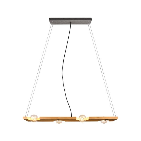 Lampa wisząca w naturalnym kolorze Tailor – Trio-image-4