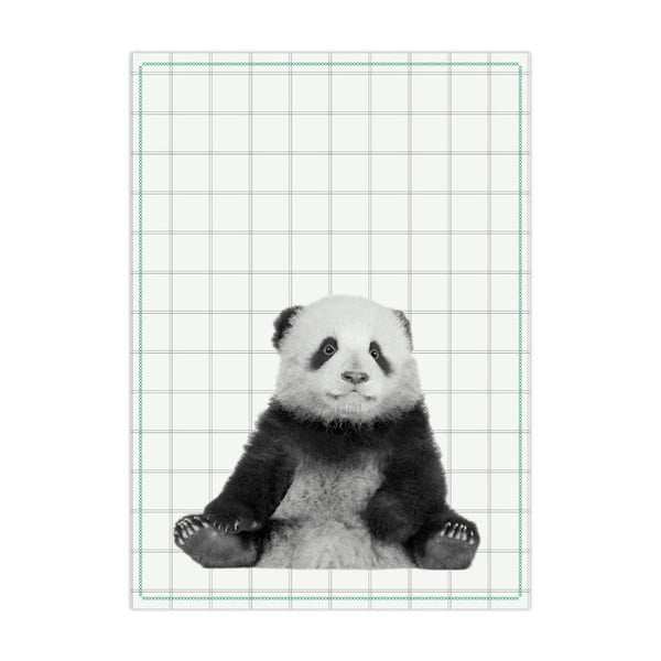Ścierka kuchenna PT LIVING Panda, 50x70 cm