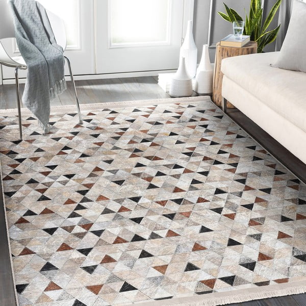 Szaro-beżowy dywan 160x230 cm – Mila Home-image-3