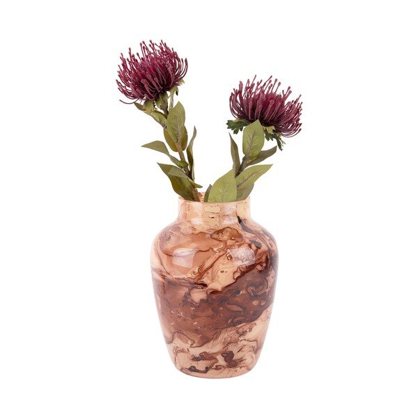 Brązowy szklany wazon Blended – PT LIVING-image-2