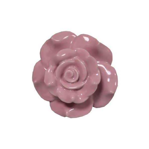 Różowa ceramiczna gałka Antic Line Belarosa