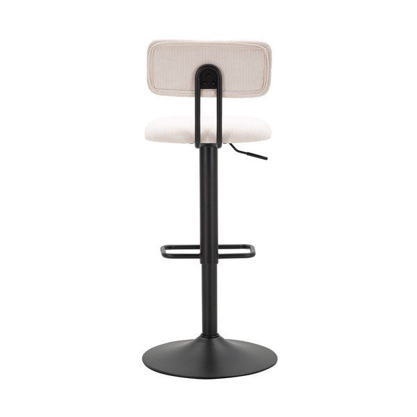 Biało-czarny hoker z regulowaną wysokością (wysokość siedziska 61 cm) Tina – Mauro Ferretti-image-3