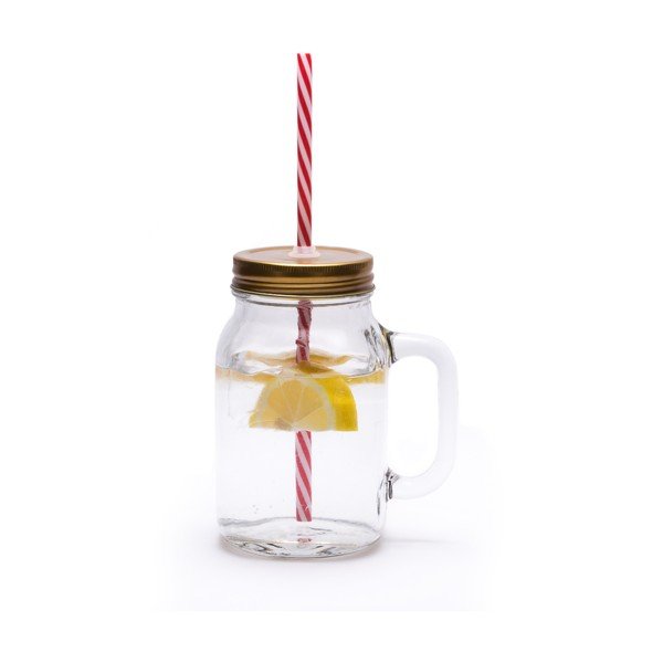 Komplet 4 szklanek Original Products Mason, 620 ml-image-1