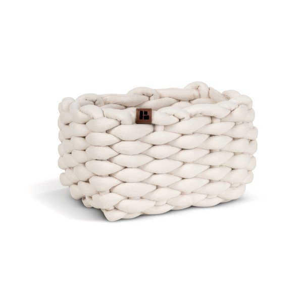 Tekstylny koszyk 20x15x11 cm Peach Skin S – Bigso