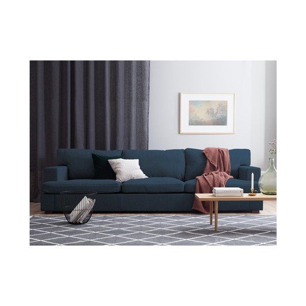 Niebieska sofa Windsor & Co Sofas Daphne, 235 cm-image-4