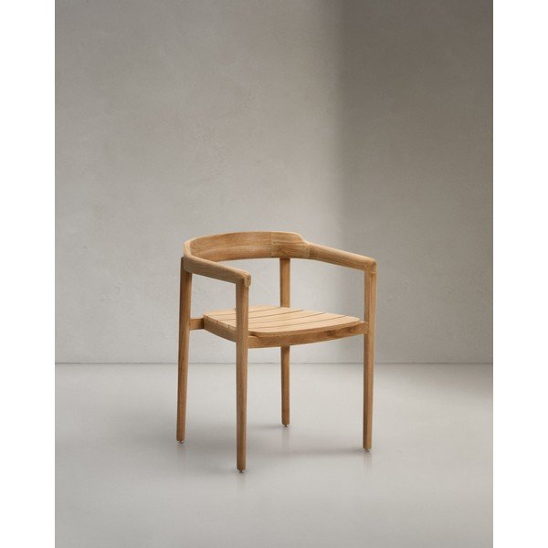 Drewniane krzesło ogrodowe Icaro – Kave Home-image-1