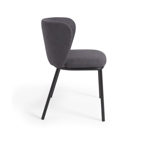 Ciemnoszare krzesło Ciselia – Kave Home-image-4