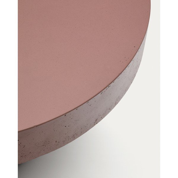 Okrągły stolik ogrodowy betonowy ø 90 cm Aiguablava – Kave Home-image-4