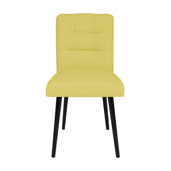 Żółte krzesło Micadoni Home Amoroso