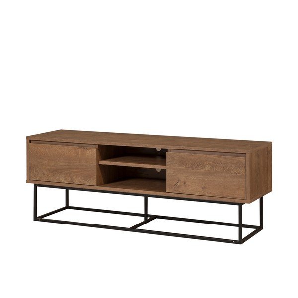 Szafka pod TV w dekorze orzecha 140x50 cm Rodez – Kalune Design