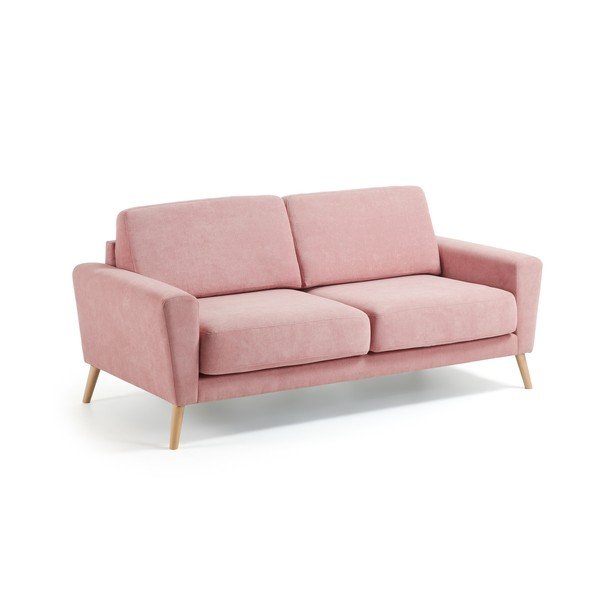 Różowa sofa 3-osobowa La Forma Guy-image-1