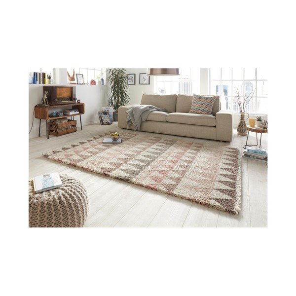 Kremowo-różowy dywan Mint Rugs Allure Rose, 200x290 cm-image-2