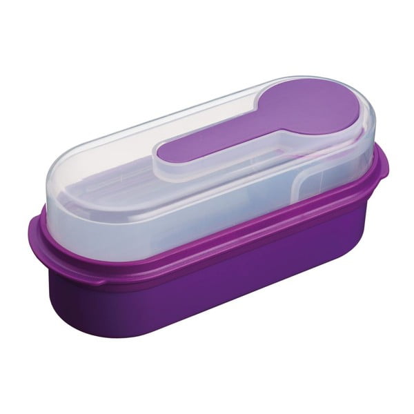 Pudełko na lunch Coolmovers Rectangular Purple