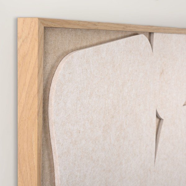 Obraz 3D z ramą w zestawie/akustyczny 90x120 cm Stone Path 1 – Malerifabrikken-image-3