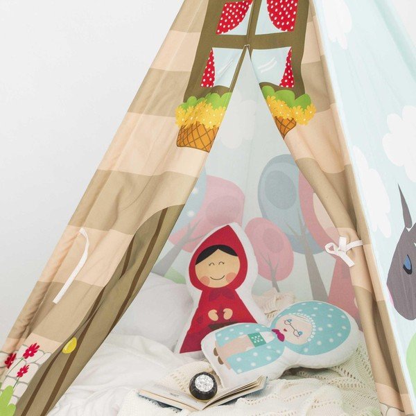 Poduszka bawełniana Mr. Fox Granny, 40x30 cm-image-1