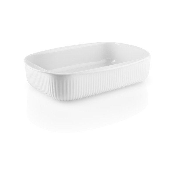 Białe porcelanowe naczynie do zapiekania Eva Solo Legio Nova, 24x16,5 cm