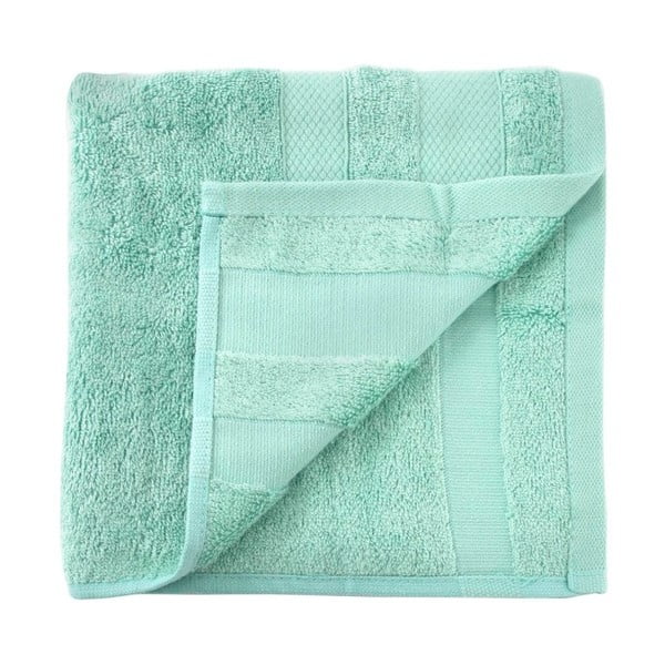 Miętowy ręcznik Jolie, 50x90 cm