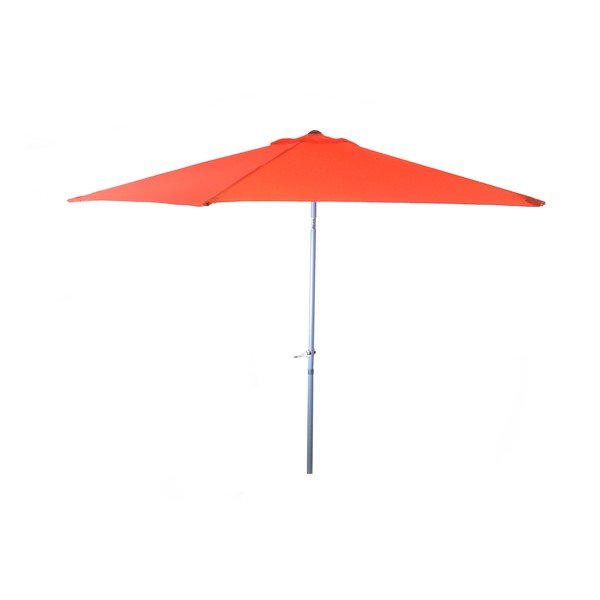 Pomarańczowy parasol ogrodowy ø 300 cm – Rojaplast