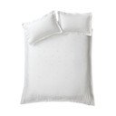 Biała bawełniana pościel dwuosobowa 200x200 cm Lottie Floral Embroidery – Bianca