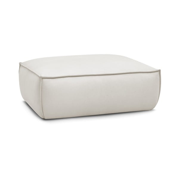 Beżowy podnóżek z imitacji skóry Boheme – Bobochic Paris-image-4