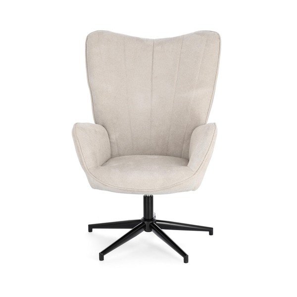 Beżowy obrotowy fotel Inas – Bizzotto-image-2