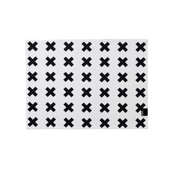 Mata stołowa Stitches Black-image-1
