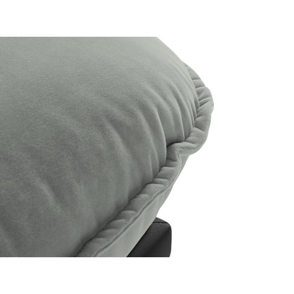 Szary aksamitny fotel Auguste – Interieurs 86-image-1