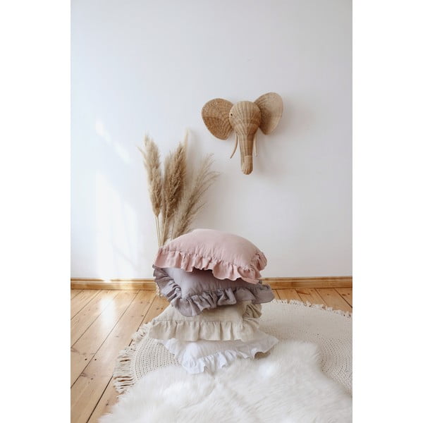 Poszewka na poduszkę dziecięcą White Frill – Moi Mili-image-4