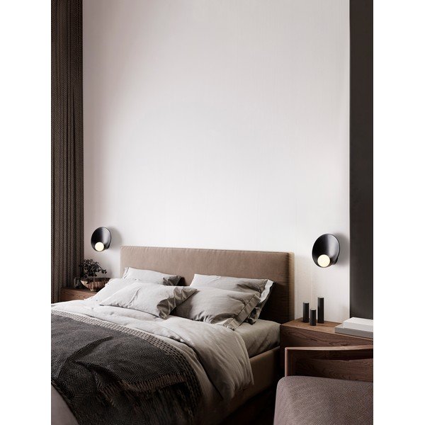Stalowy kinkiet w kolorze matowej czerni Minim – Nova Luce-image-1