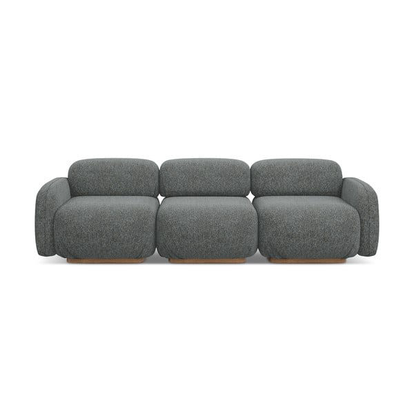 Szara sofa modułowa 270 cm Ailani – Makamii
