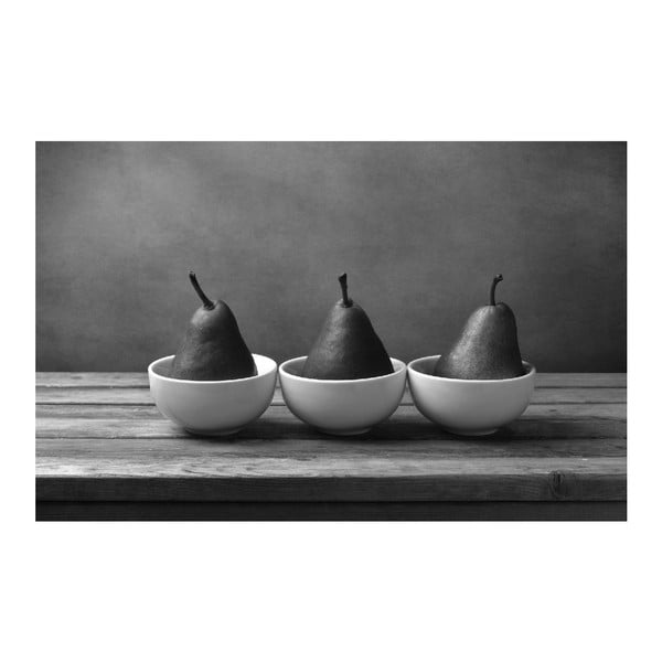 Obraz Black&White Pears, 45x70 cm