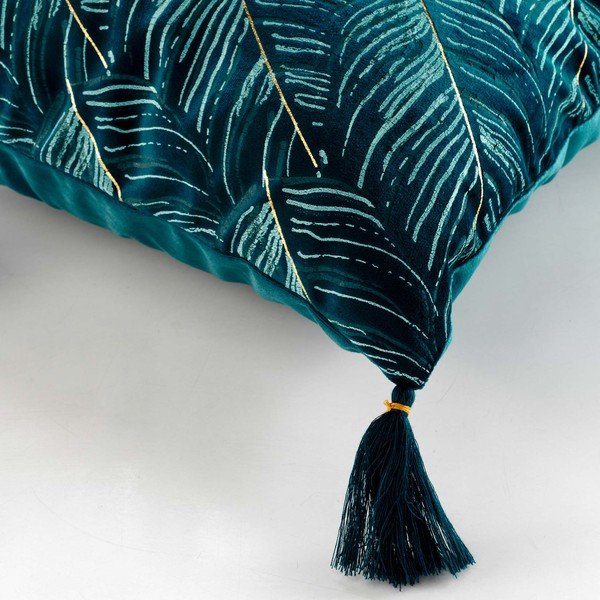 Aksamitna poduszka dekoracyjna 40x40 cm Palmina – douceur d'intérieur-image-2