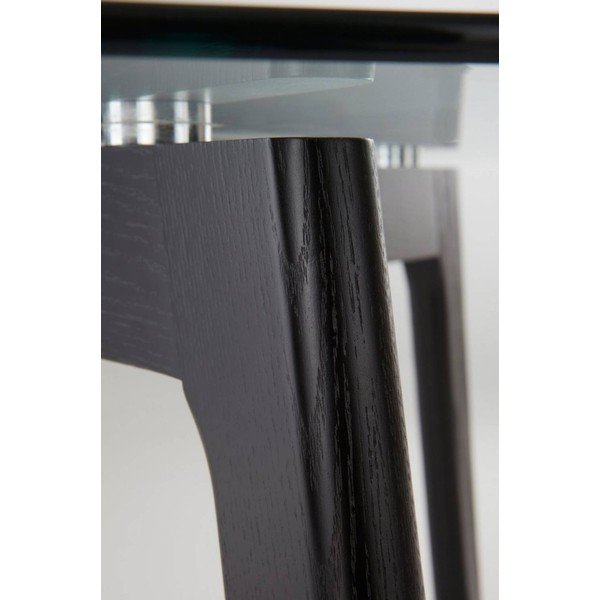 Okrągły stół z litego drewna dębowego ø 120 cm Malevik – Jotex-image-4