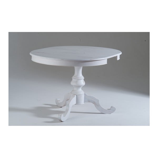 Biały stół rozkładany z drewna Castagnetti Gisele