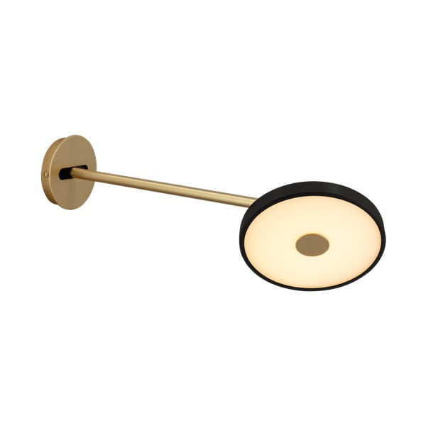 Czarny kinkiet LED ze ściemniaczem ø 15 cm Asteria Wall Long – UMAGE-image-1