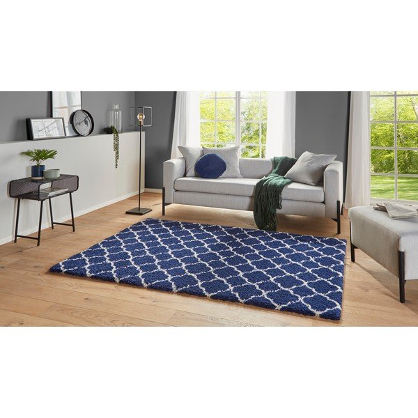 Niebieski dywan Mint Rugs Luna, 80x150 cm-image-2