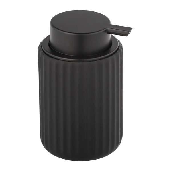 Zestaw ceramicznych akcesoriów łazienkowych w kolorze matowej czerni Belluno – Wenko-image-4