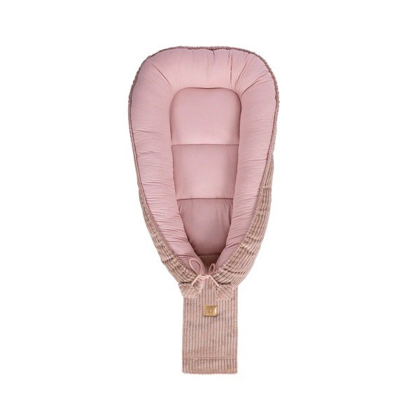 Różowy kokon dla niemowląt 55x83 cm – Meowbaby-image-2