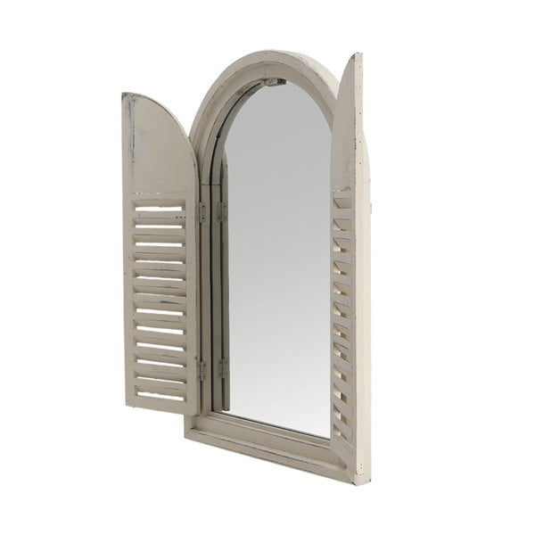 Lustro z drewnianą ramą ogrodowe 37x59 cm – Esschert Design-image-1