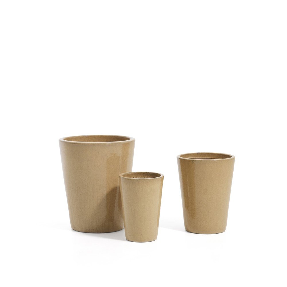Ceramiczne doniczki zestaw 3 szt. ø 47 cm Rotja – Kave Home