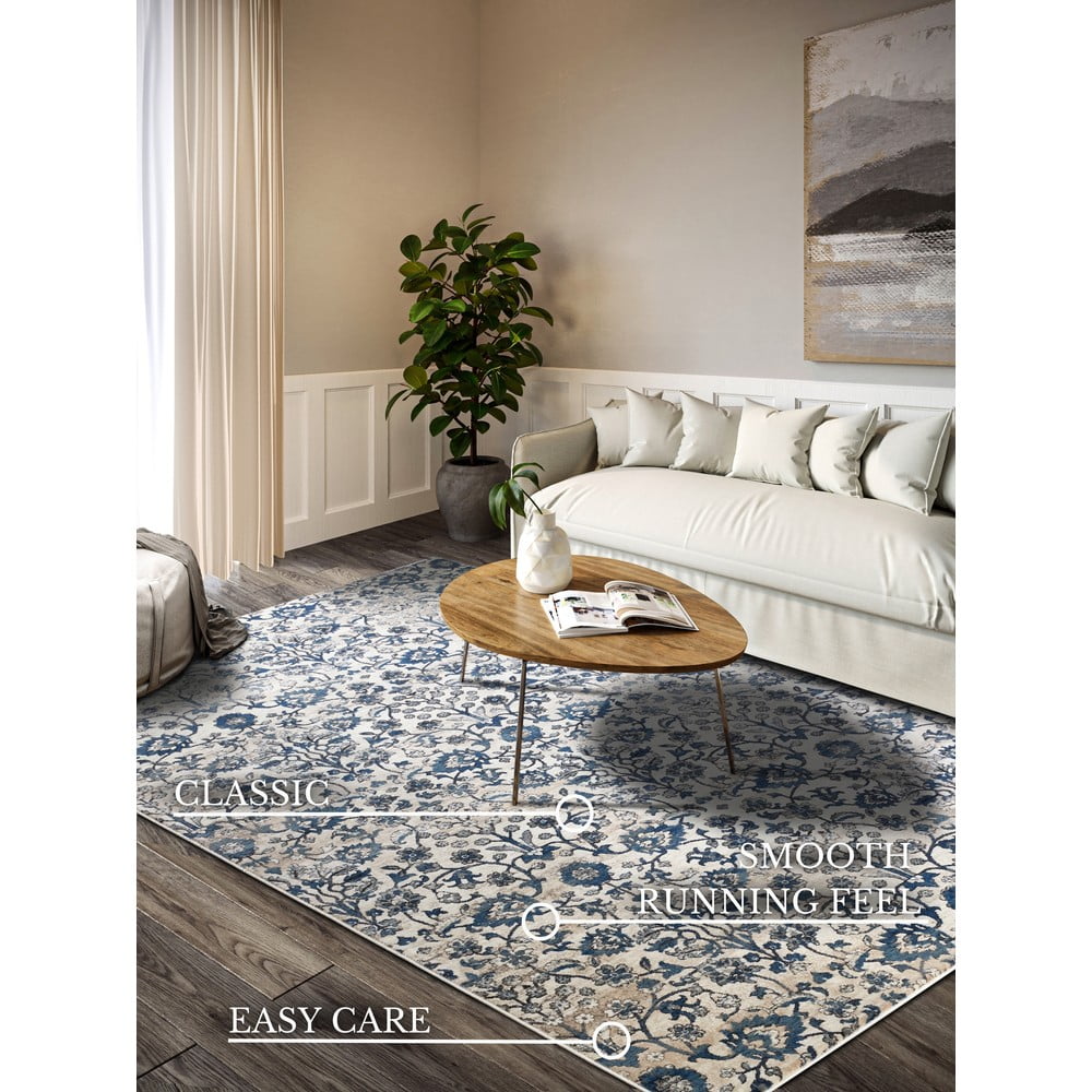 Niebiesko-kremowy dywan 160x235 cm Ernest – Villeroy&Boch (zdjęcie 9)