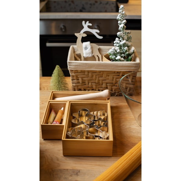 Pojemnik bambusowy Compactor, 15x7,5 cm-image-1