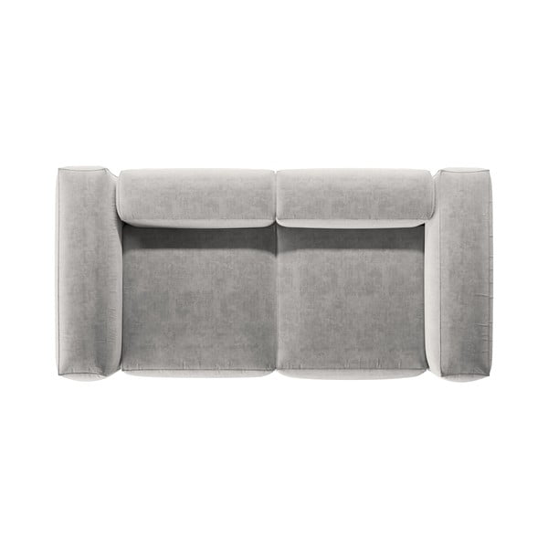 Jasnoszara sofa 224 cm Bergamo – Cosmopolitan Design-image-3