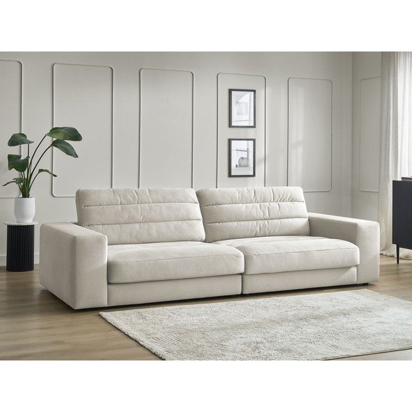 Beżowa aksamitna sofa 276 cm Sierra – Bobochic Paris-image-1