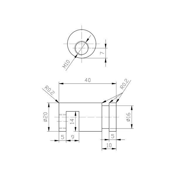 Wiszący haczyk z mosiądzu w kolorze matowej czerni – Sapho-image-4