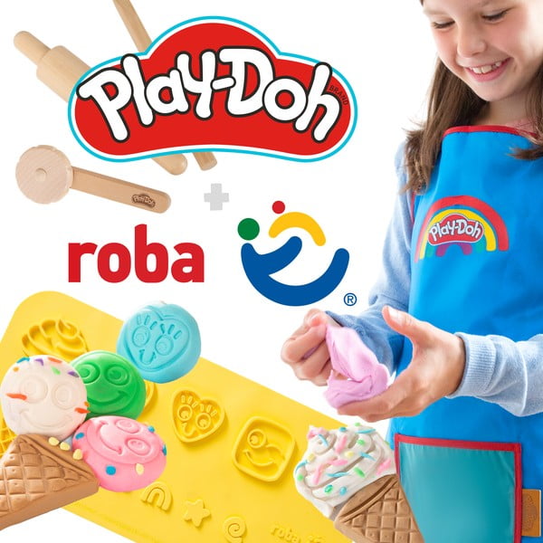 Stolik dla dzieci 55x55 cm roba x Play-Doh Creative Craft  – Roba-image-4