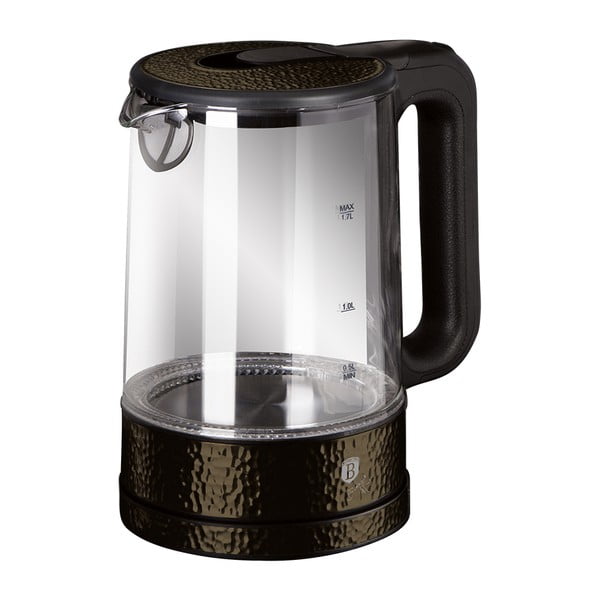 Czarny czajnik elektryczny 1,7 l Primal Gloss Collection – BerlingerHaus-image-2