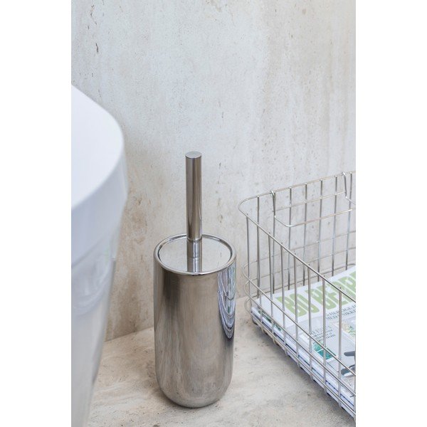 Ceramiczna szczotka do WC w kolorze srebra Lotus – Mette Ditmer Denmark-image-1