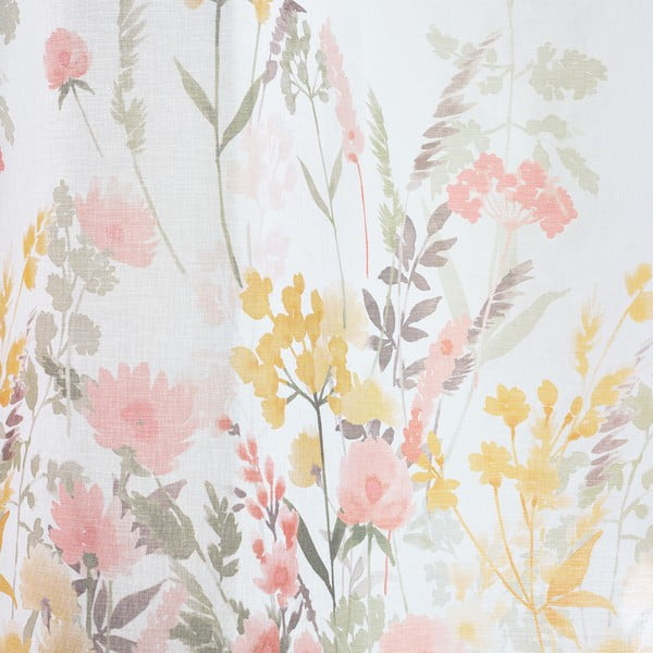 Biała firanka z woalu 140x183 cm Countryside Floral – Catherine Lansfield-image-3